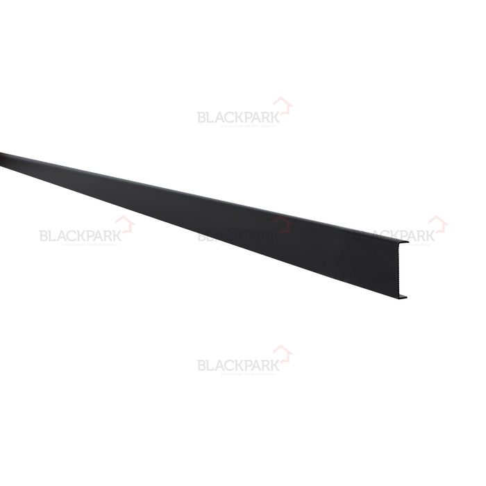 Aluminium Edge Black Without Groove (A1143B)