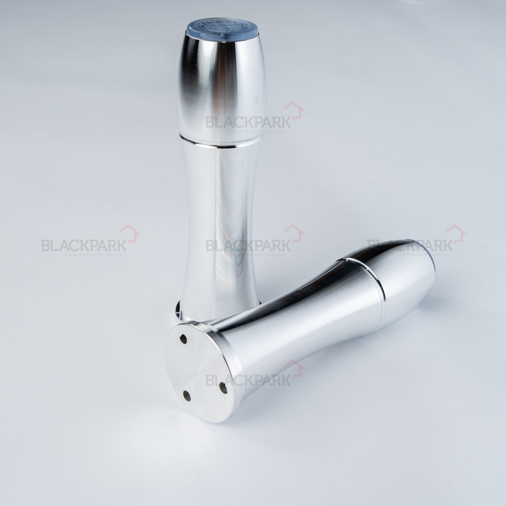 Furniture Leg Aluminium Silver (Set of 4pcs)