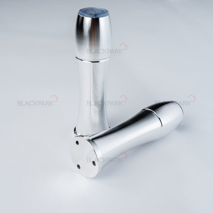 Furniture Leg Aluminium Silver (Set of 4pcs)