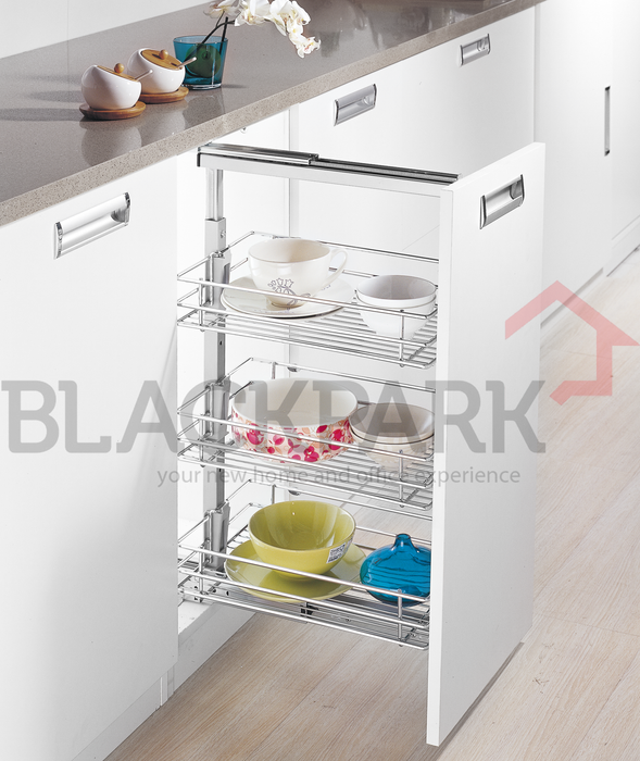 Cabinet Basket PTJ011B Triple Shelf Basket